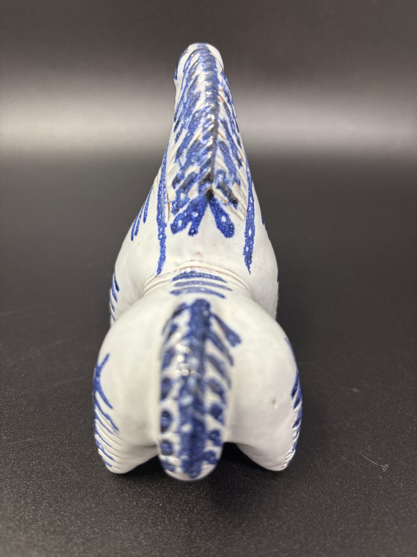 Ceramic Blue Horse