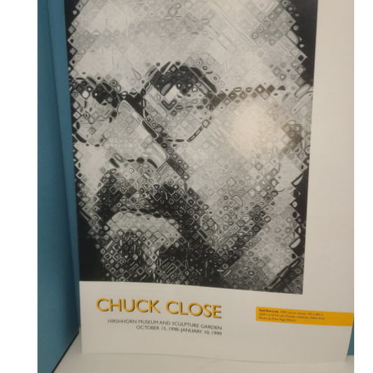 Book, Art, Chuck Close