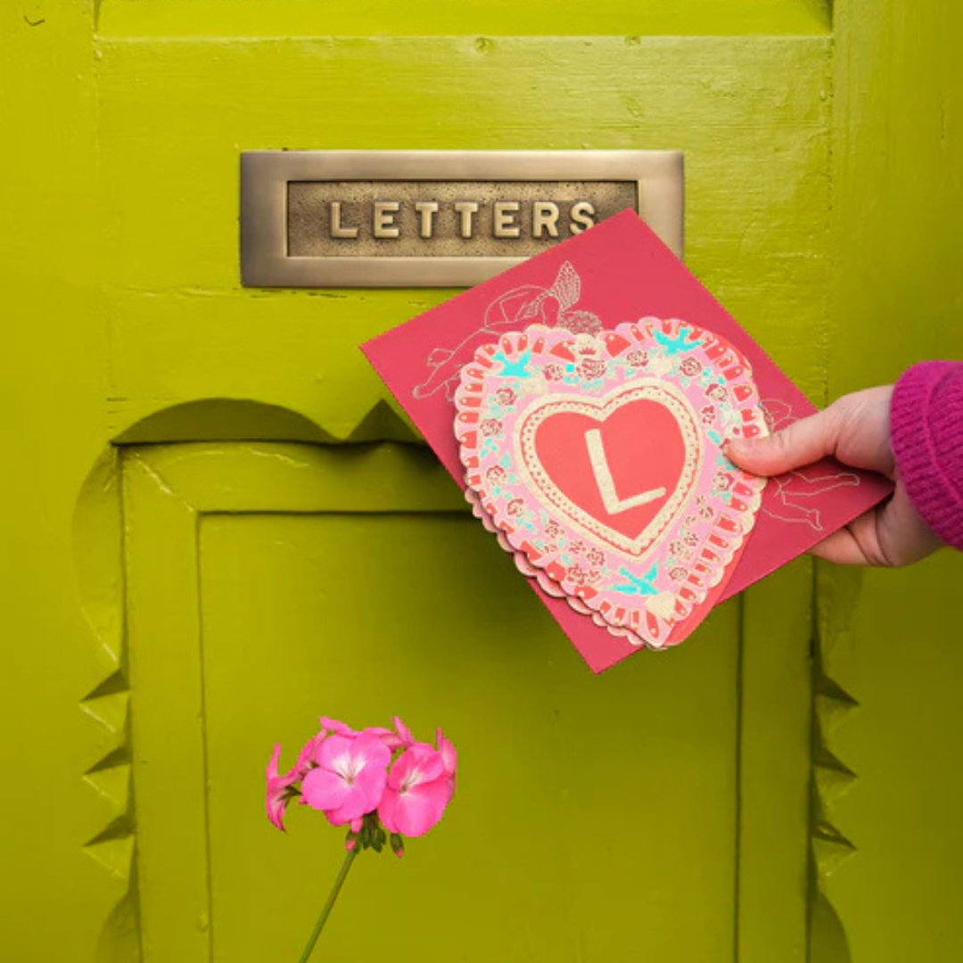 East End Press: Love Concertina Greeting Card