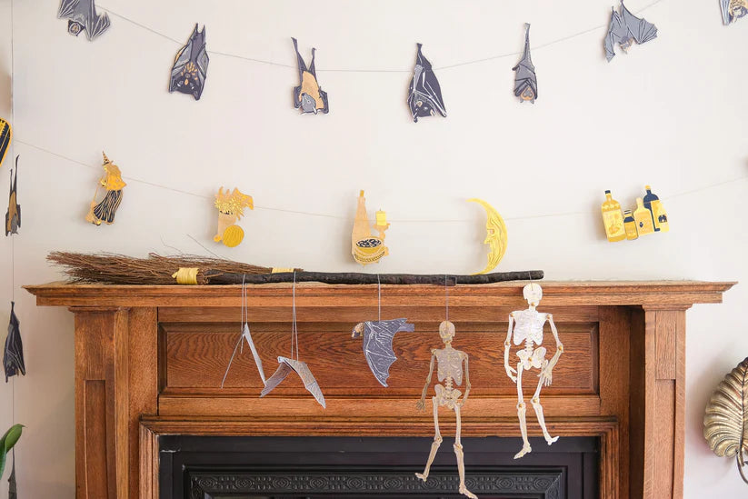 Bats Sewn Garland by East End Press
