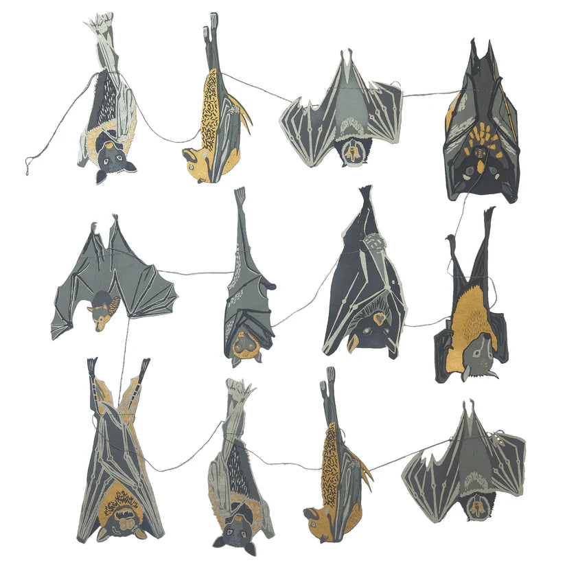 Bats Sewn Garland by East End Press
