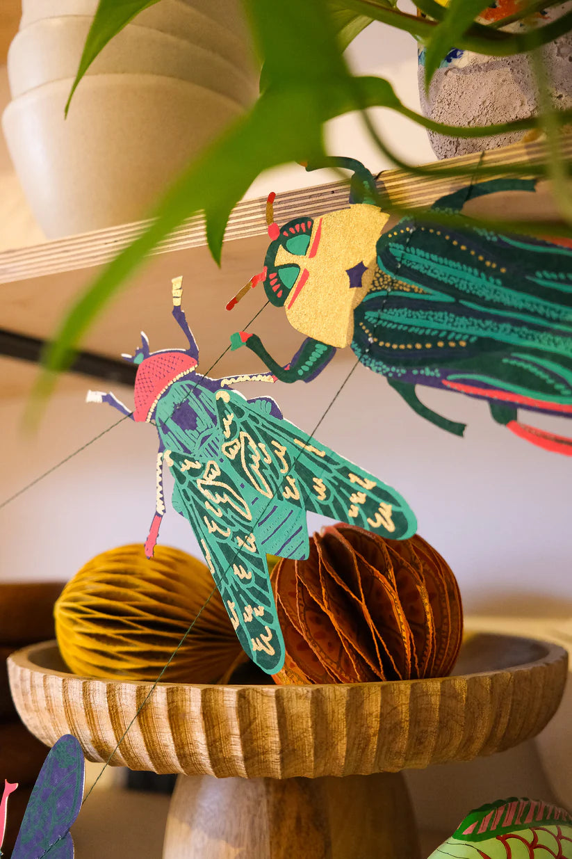 East End Press: Insects Sewn Garland