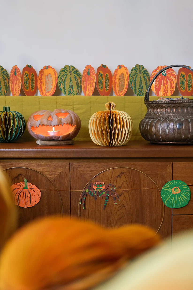 East End Press: Pumpkin Sewn Garland