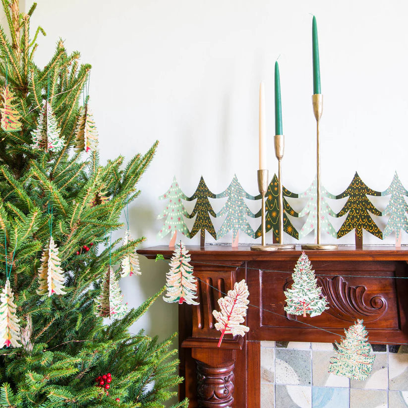 Forest Paper Ornaments by East End Press