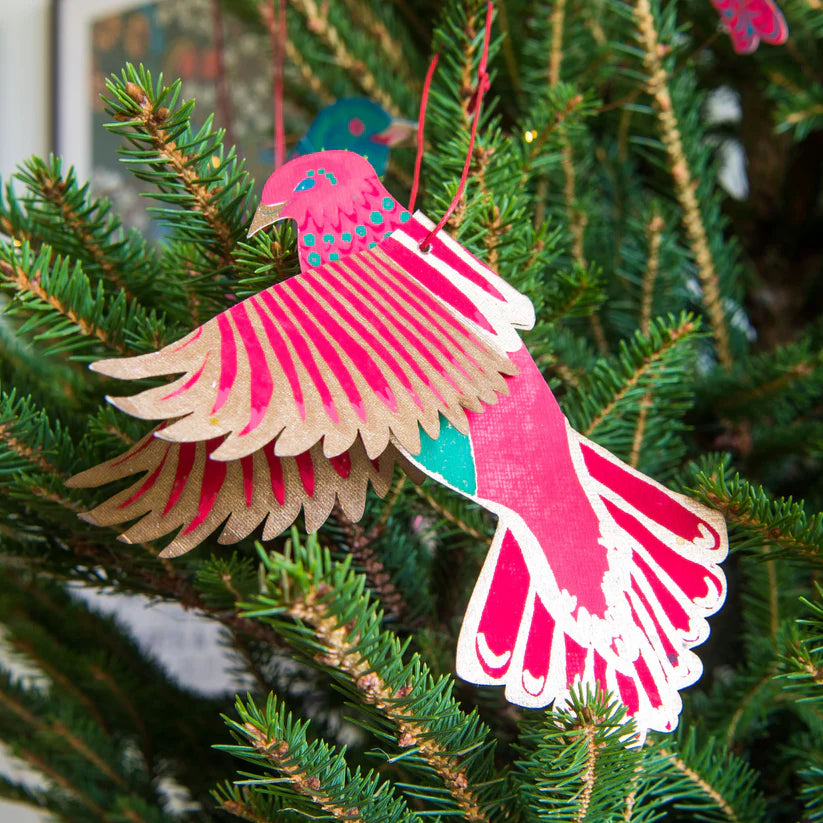 Party Birds Paper Ornaments by East End Press