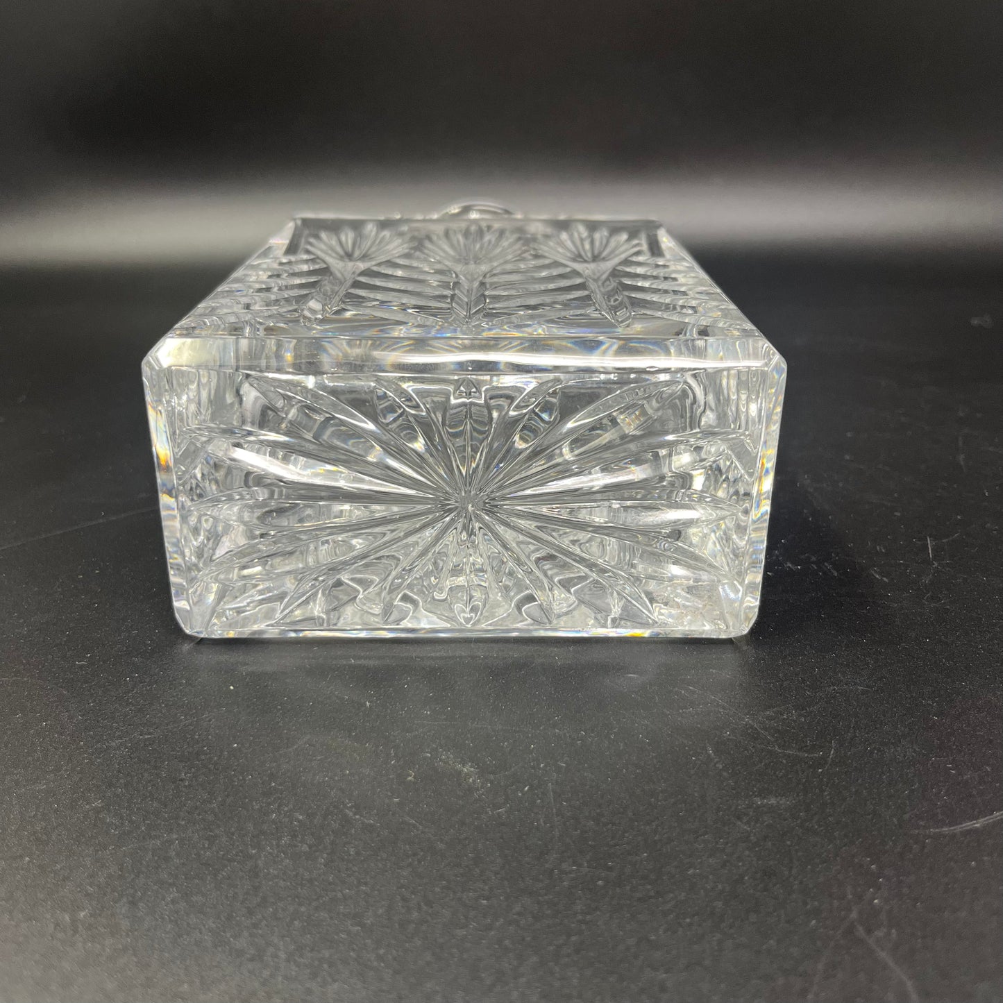 Fifth Avenue Rectangular Crystal Decanter