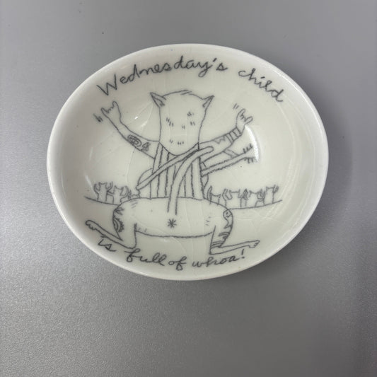 Wednesday’s Child Trinket Dish