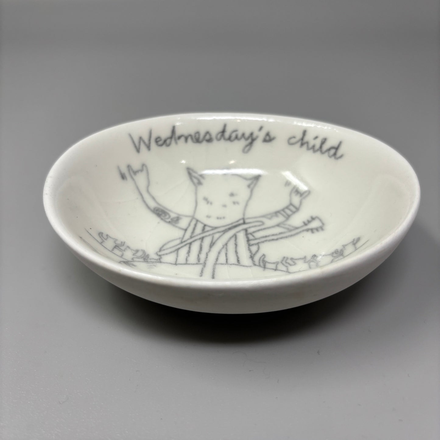 Wednesday’s Child Trinket Dish