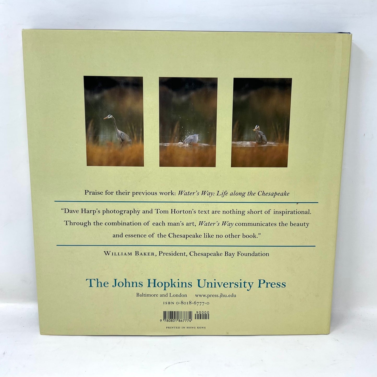 The Great Marsh, An Intimate Journey into a Chesapeake Wetland, by Harp, David and Tom Horton Book