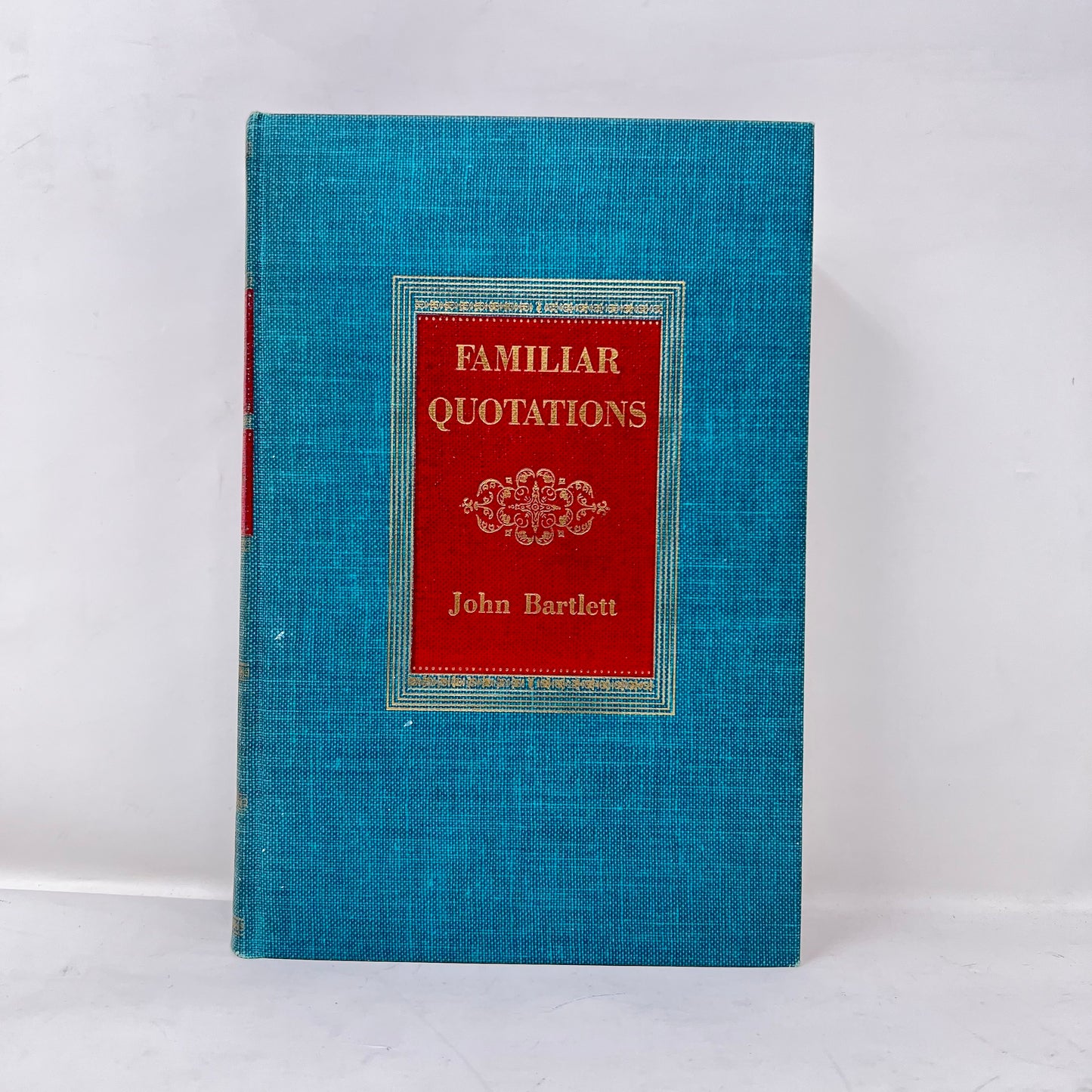 Book, John Bartlett's Familiar Quotations: Centennial Edition. 13th printing :copyright:1955