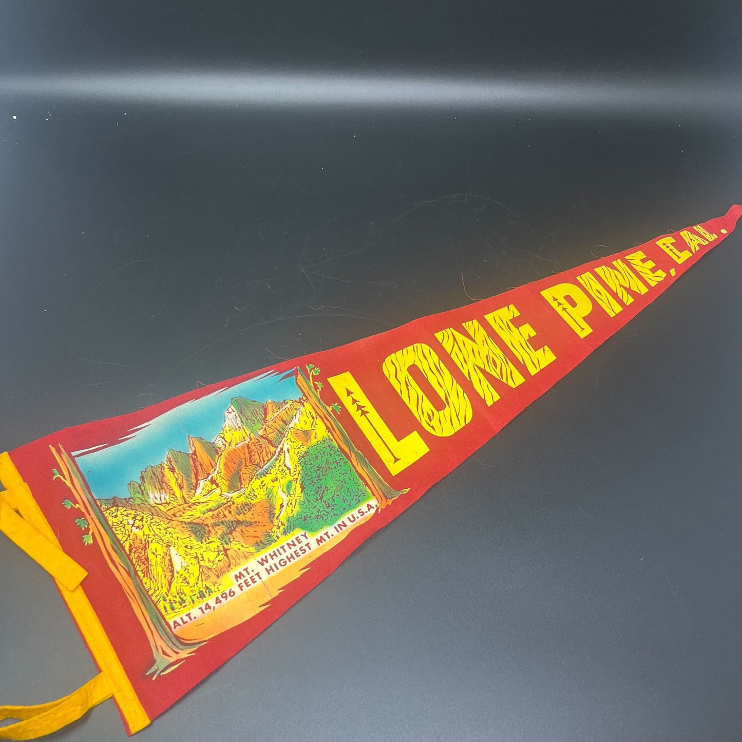 27” Lone Pine California Pennant Flag