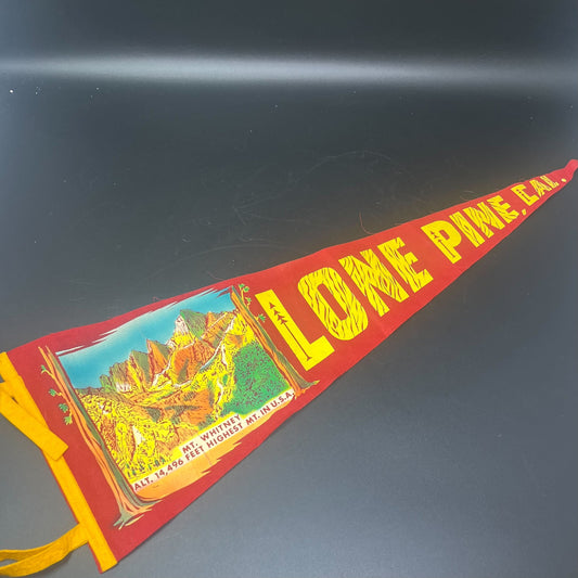27” Lone Pine California Pennant Flag