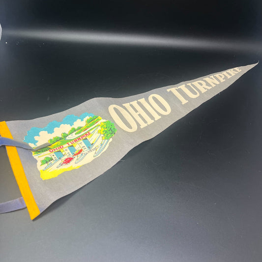25.5” Ohio Turnpike Pennant Flag