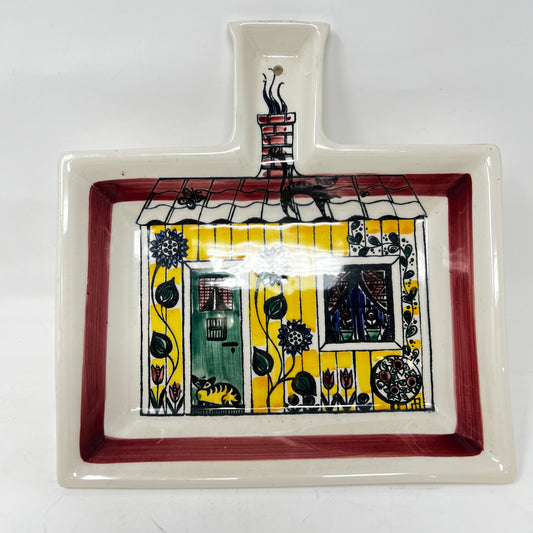 SETTING PLATE, porcelain