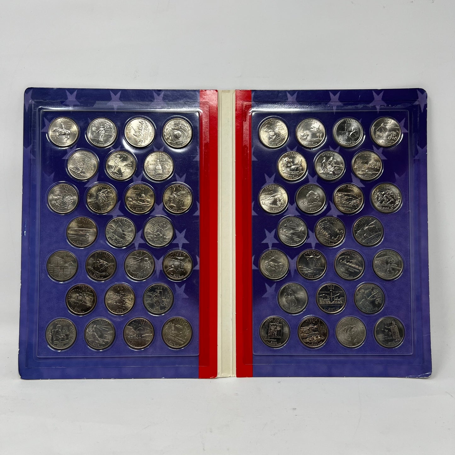 U.S. States 1999 - 2008 P set and D set - Complete 50 State Quarters