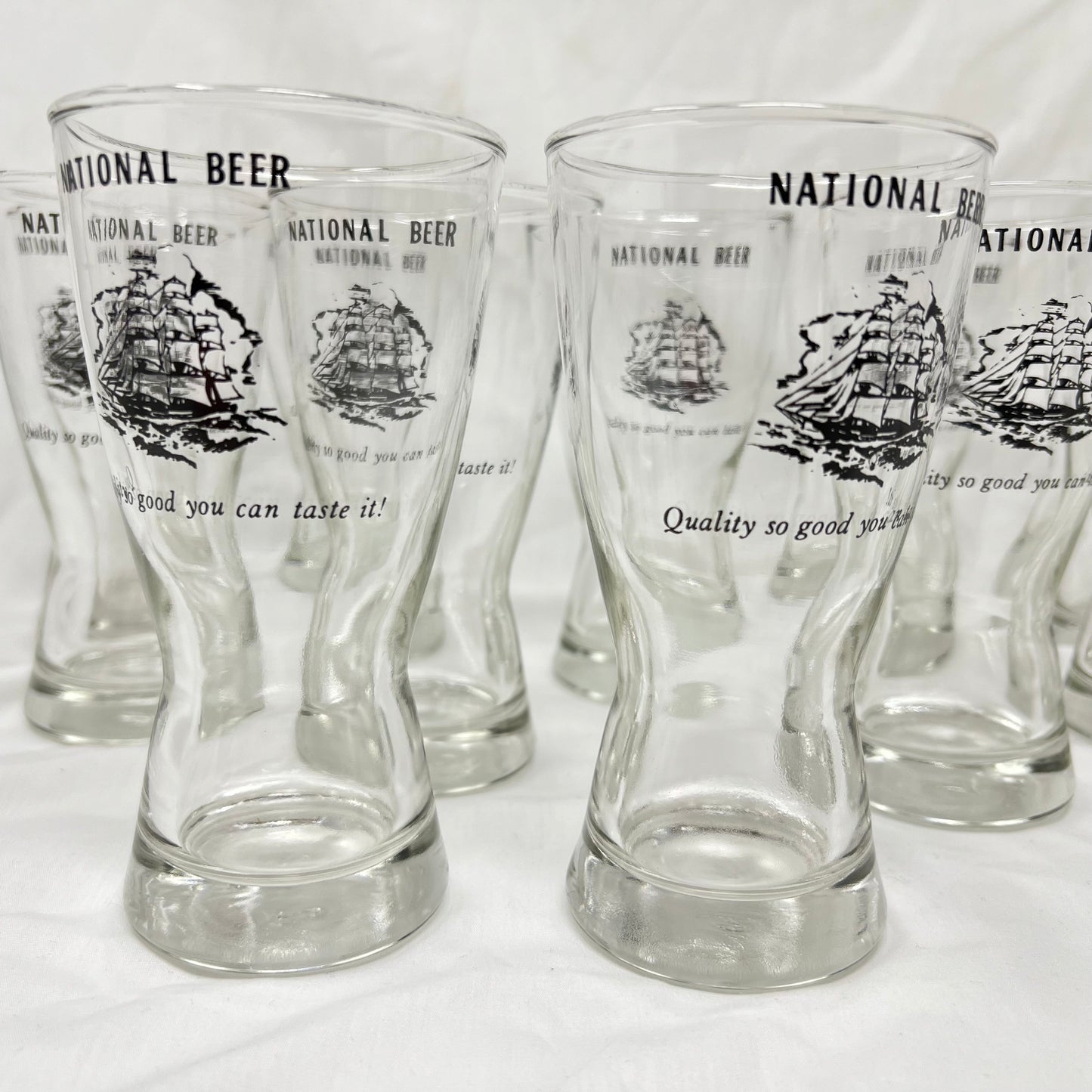 National Premium Glass 12oz.