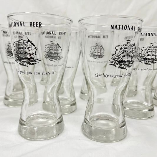 National Premium Glass 12oz.