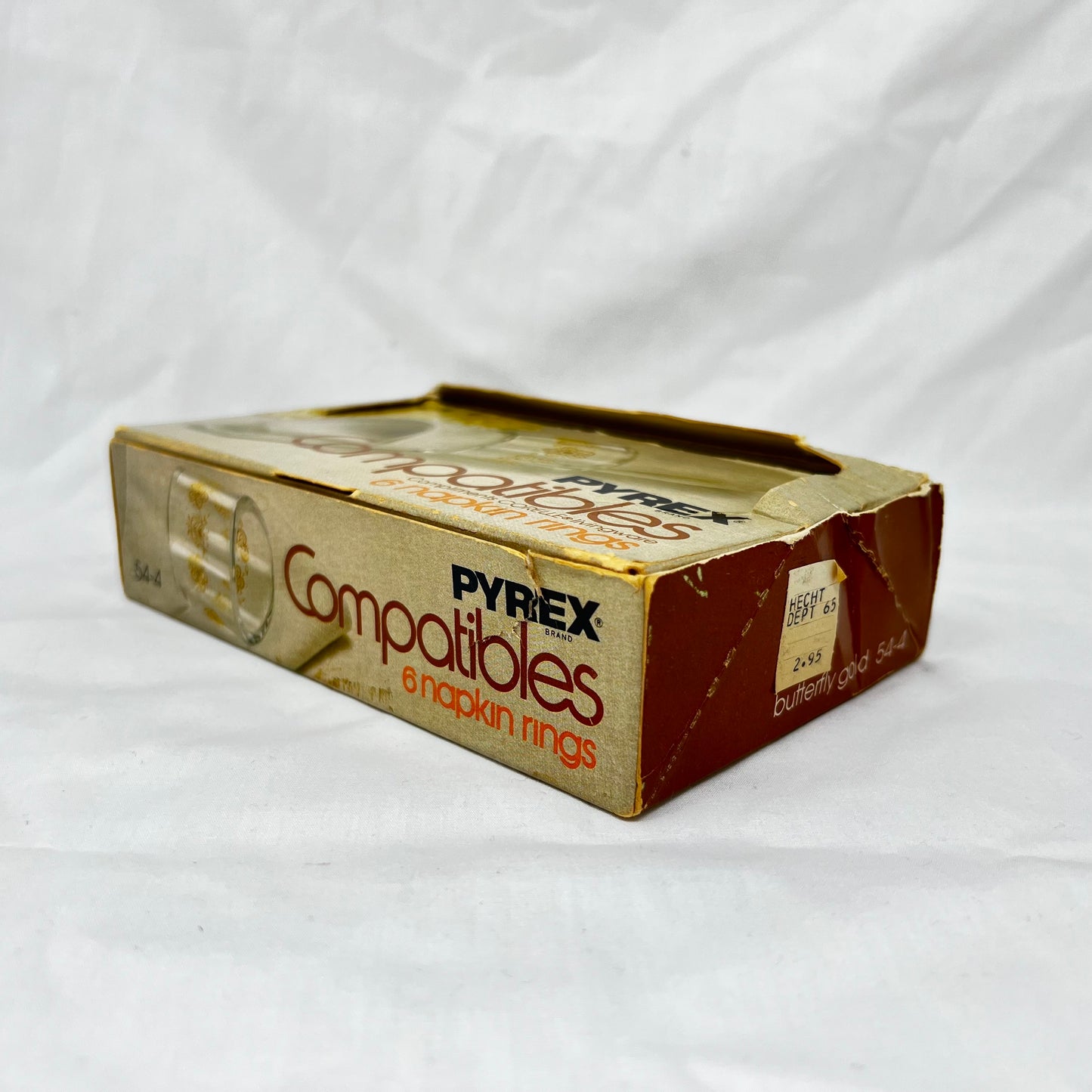 Pyrex Napkin Rings, MCM