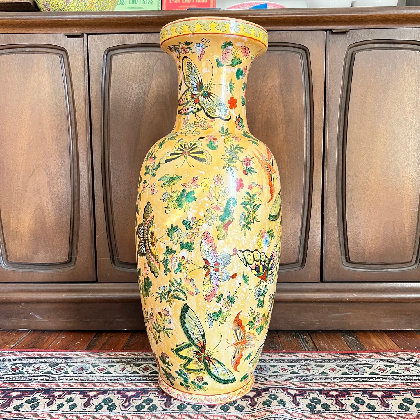 Chinese Vase, Butterfly