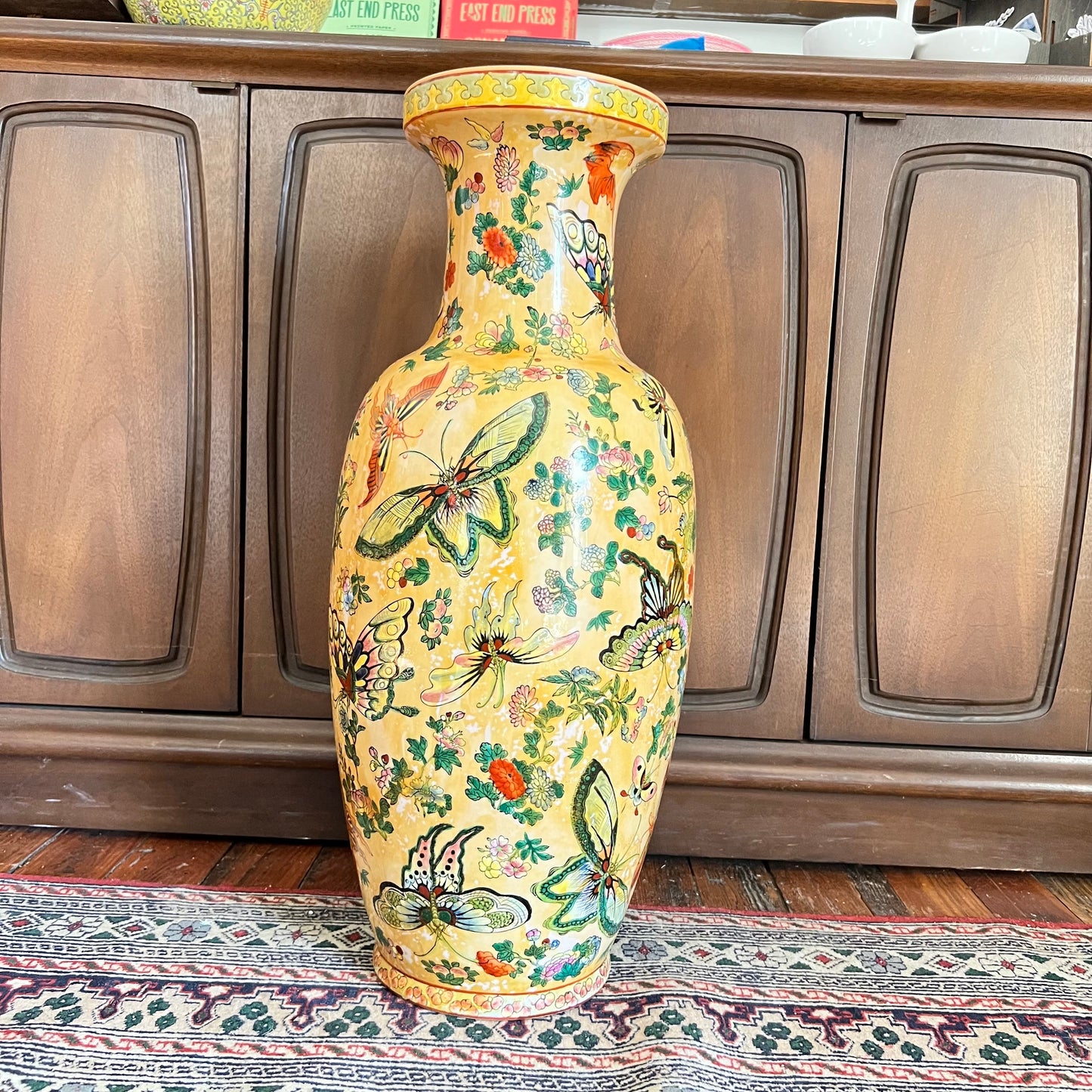 Chinese Vase, Butterfly