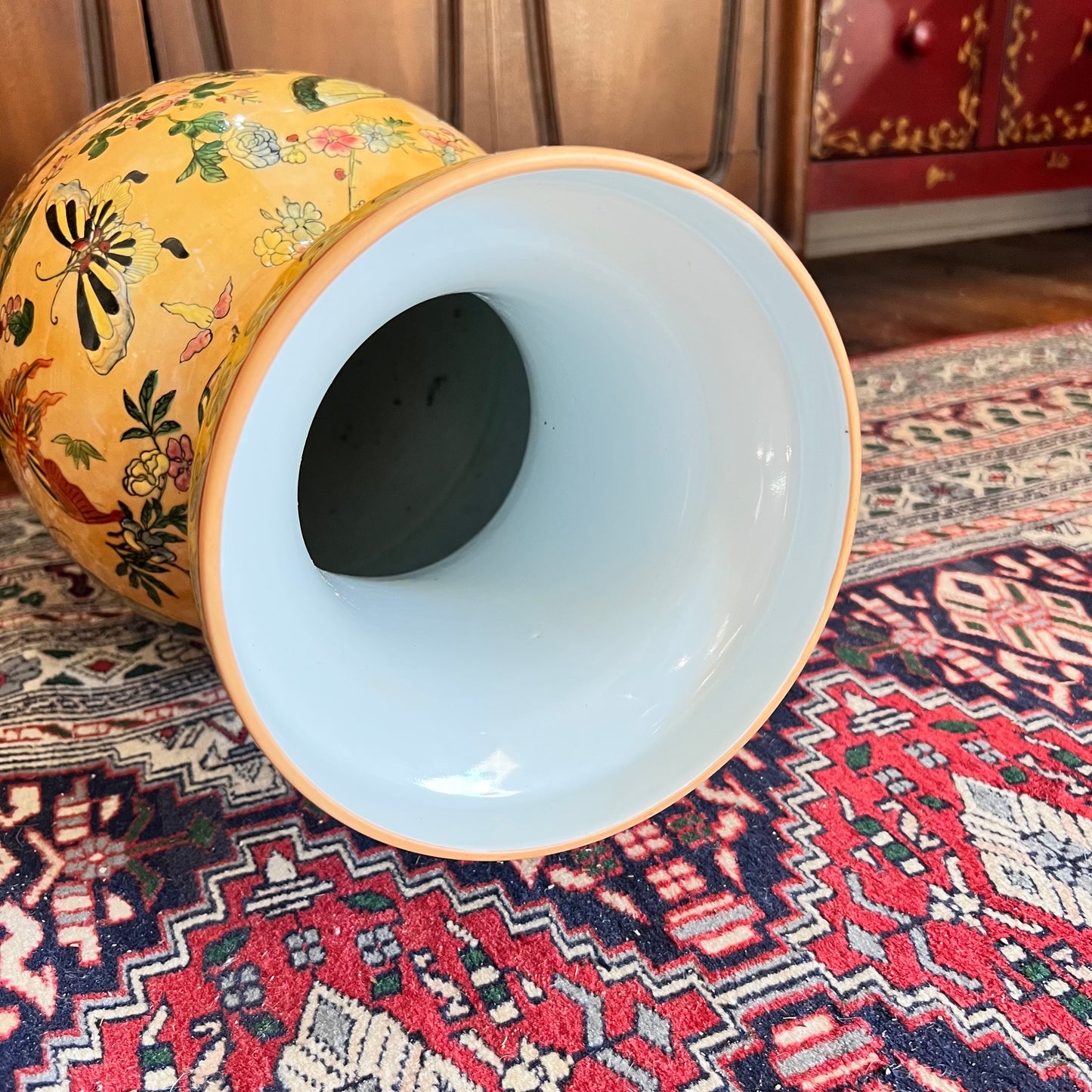 Chinese Vase, Butterfly