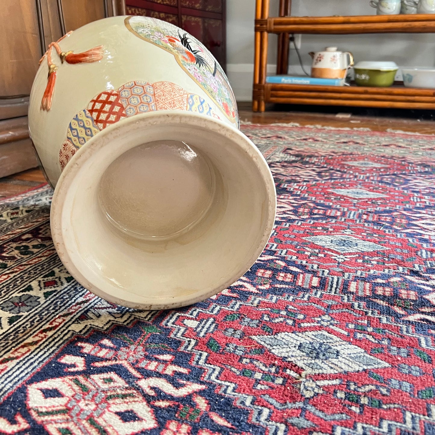 Chinese Urn, Rooster design