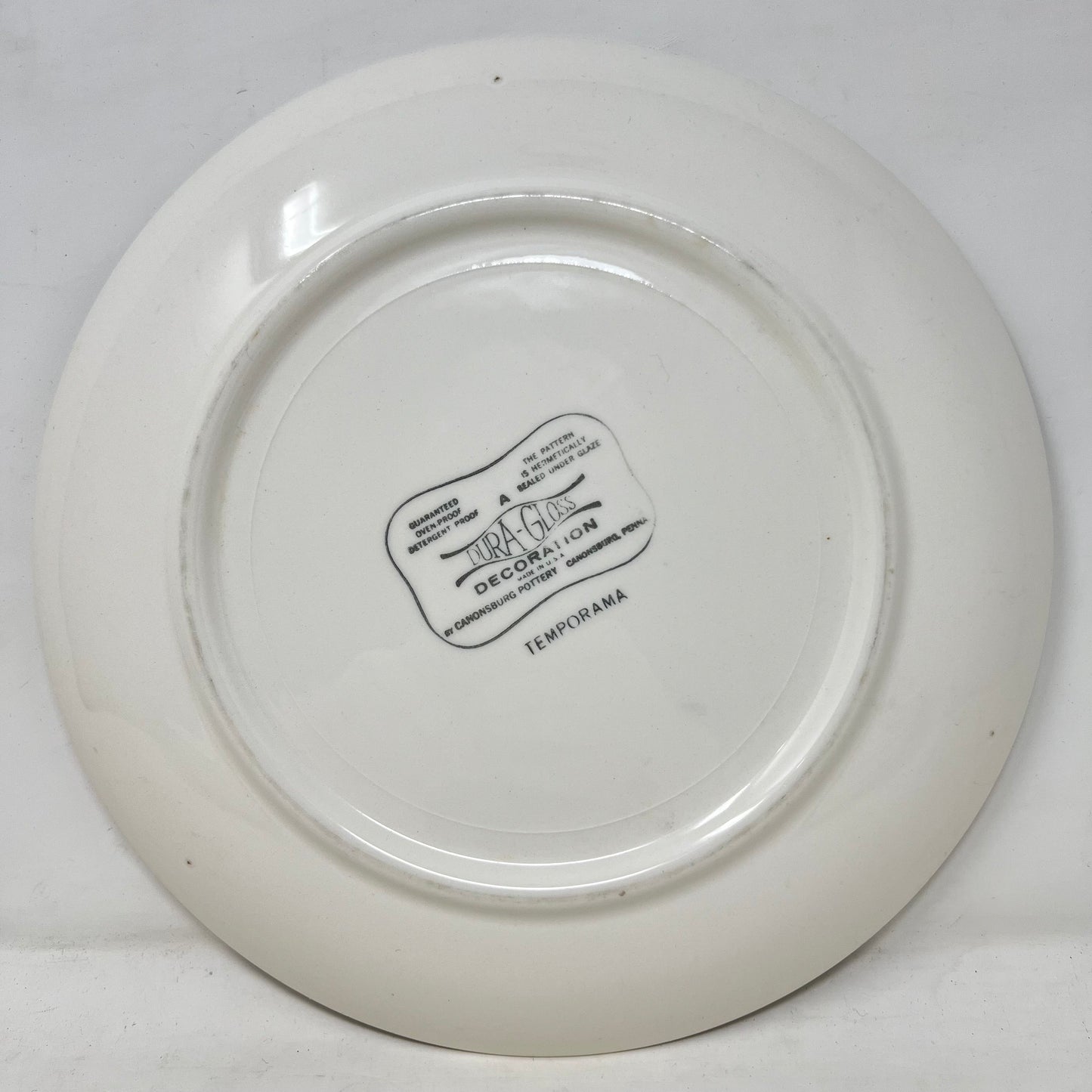 Dinnerware, Canonsburg Temporama