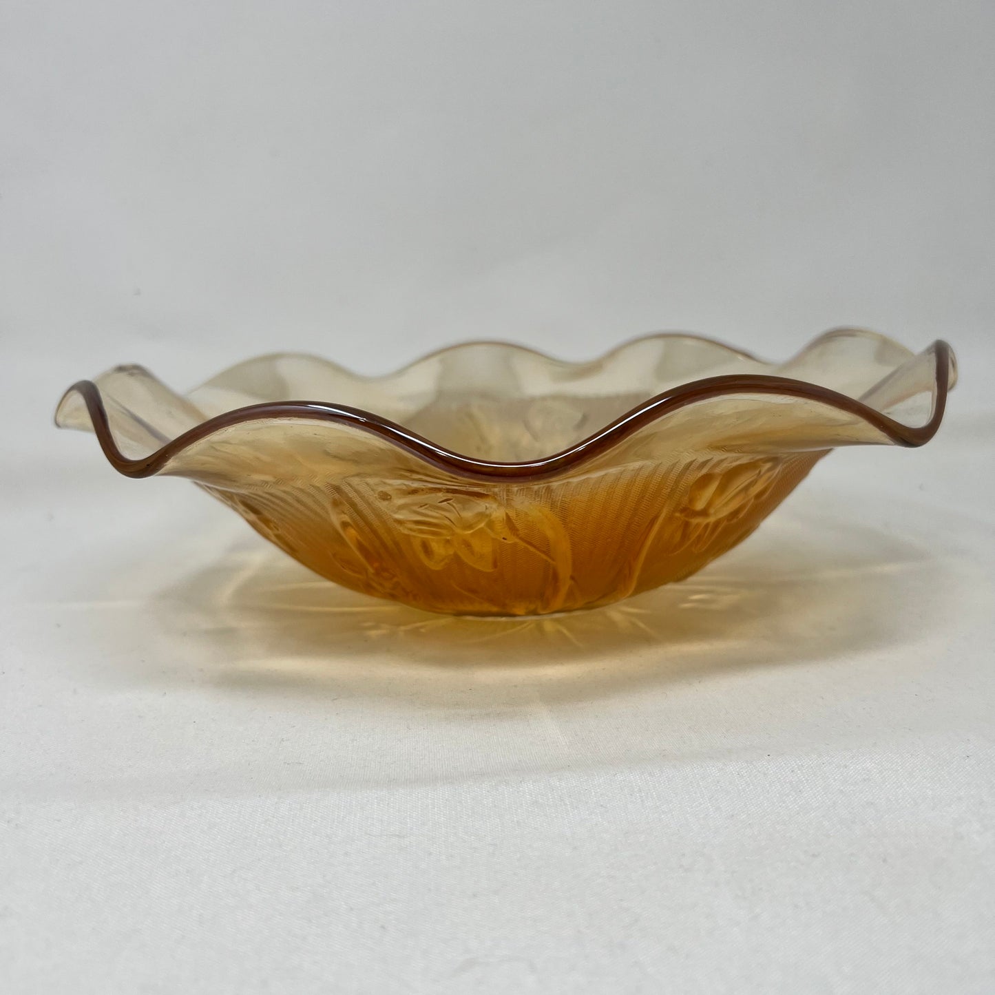 Bowl Marigold Carnival Glass