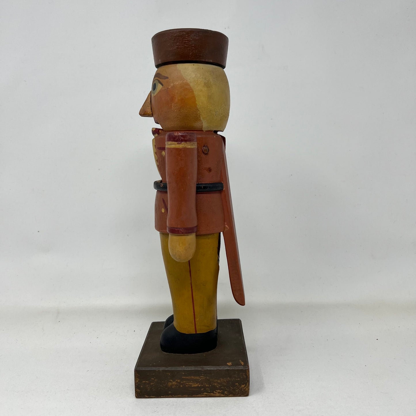 Folk Art, Nutcracker, hand carved, vintage