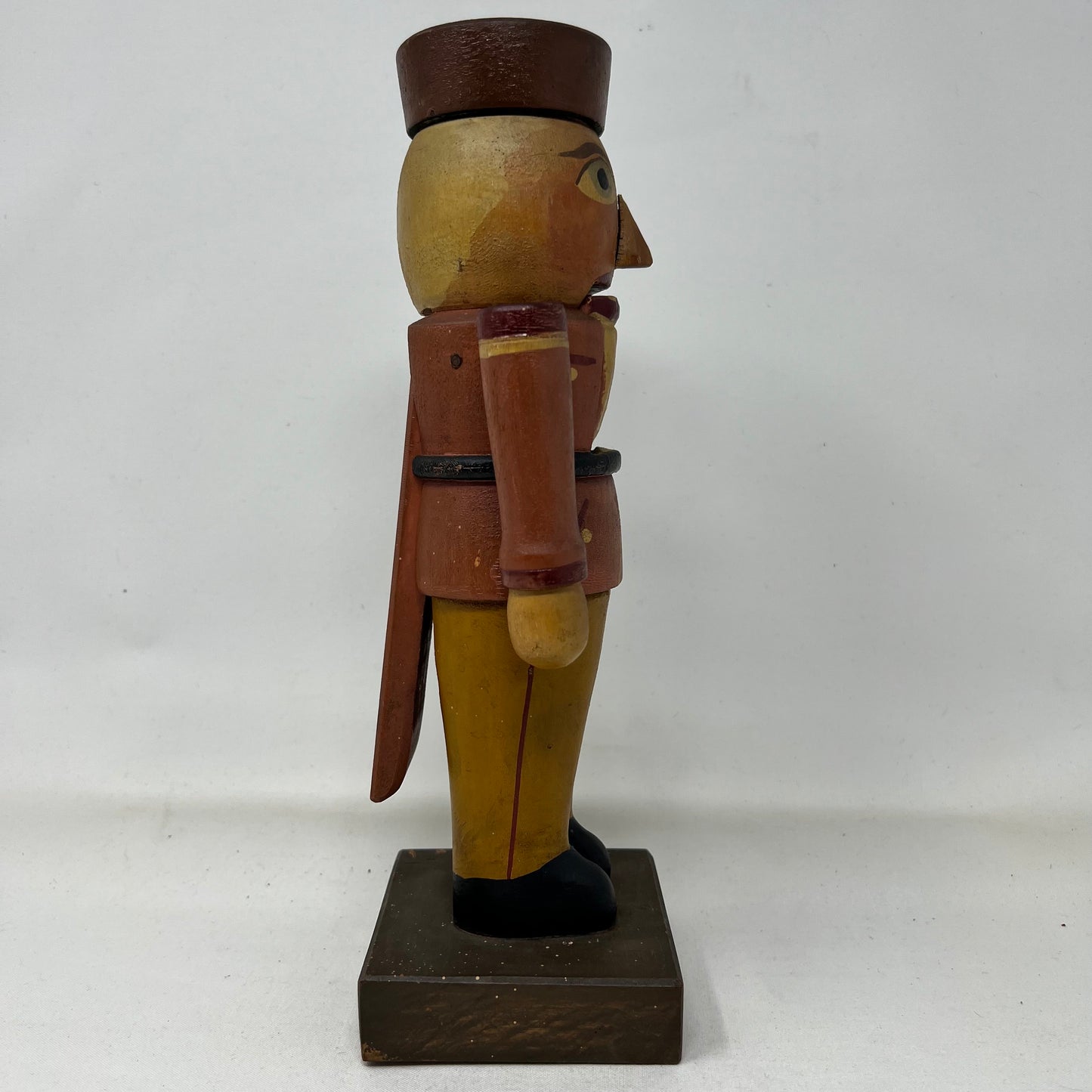 Folk Art, Nutcracker, hand carved, vintage
