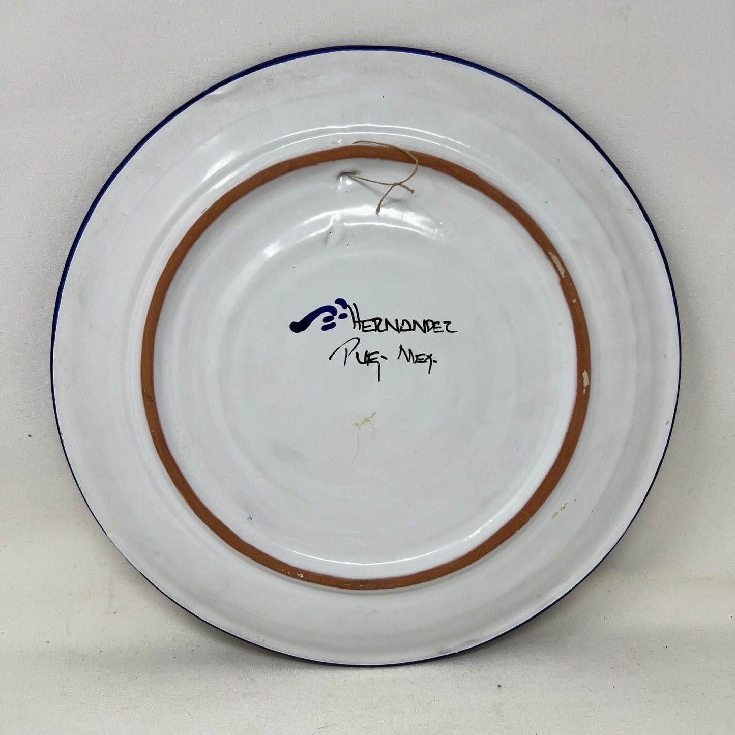 Ceramic plate, Mexico, Hernandez, 11.5”