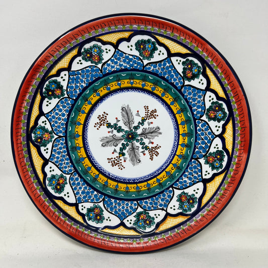 Ceramic plate, Mexico, Hernandez, 11.5”