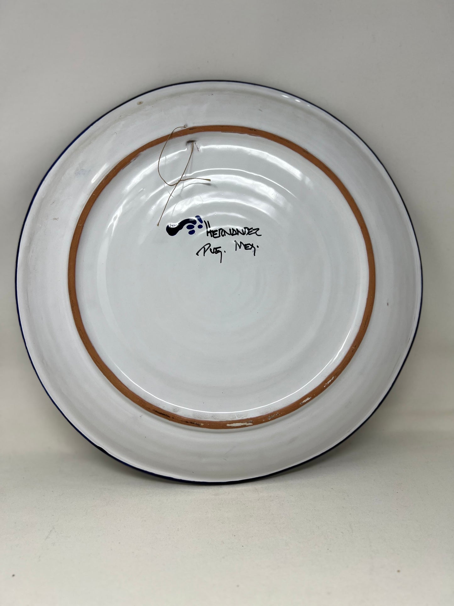 Ceramic bowl, Mexico, Hernandez, 15”
