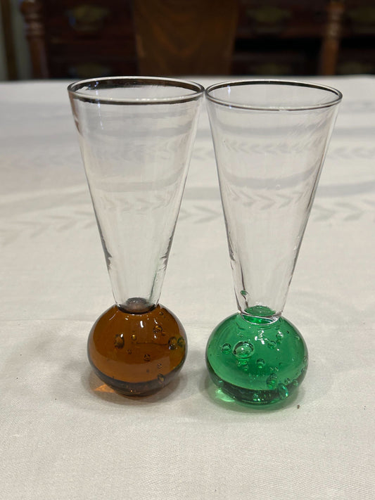 MCM Bubble Shot/Cordial Glasses