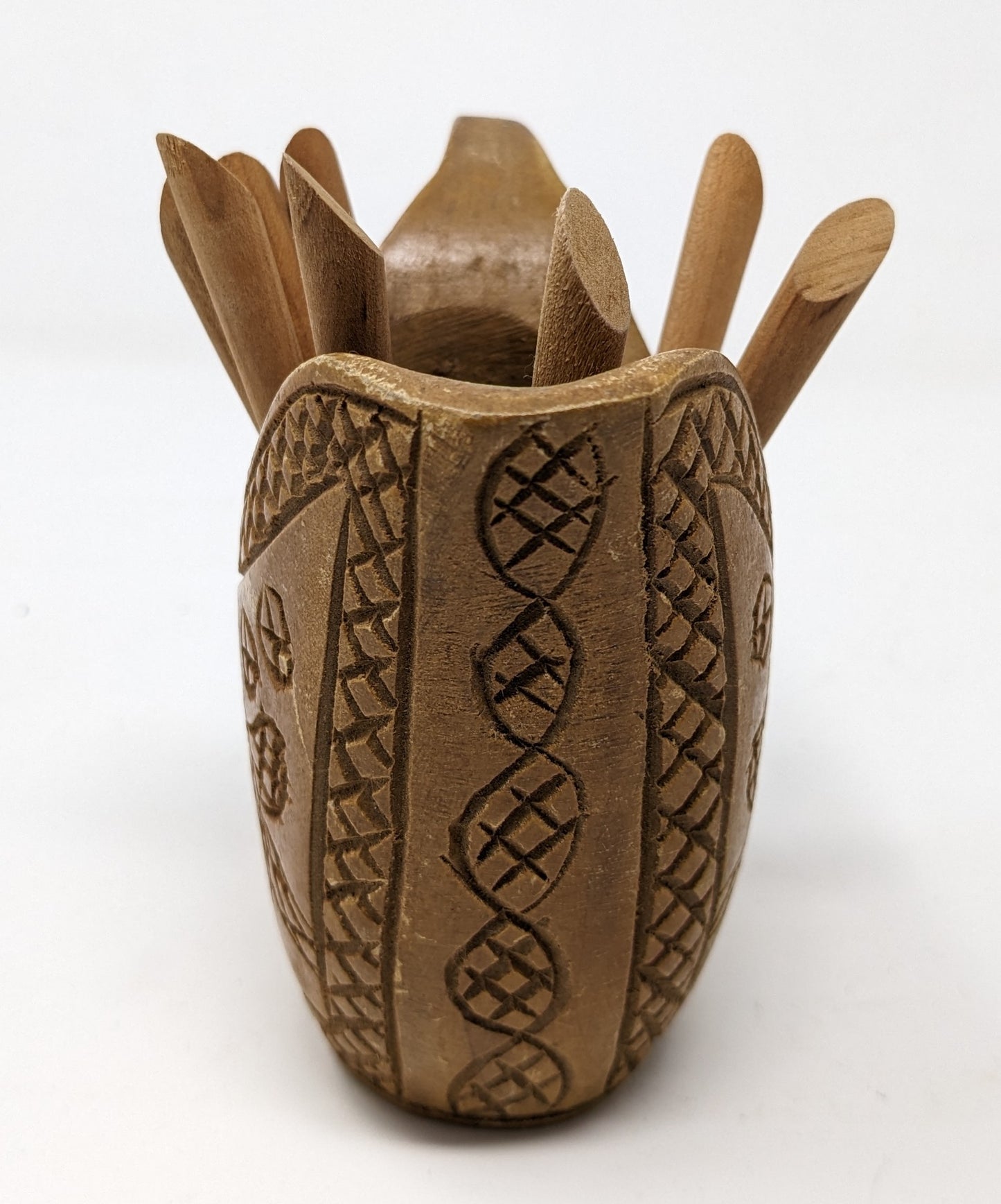 ERN: Antique Folk Art Pitcher + Cocktail Skewers