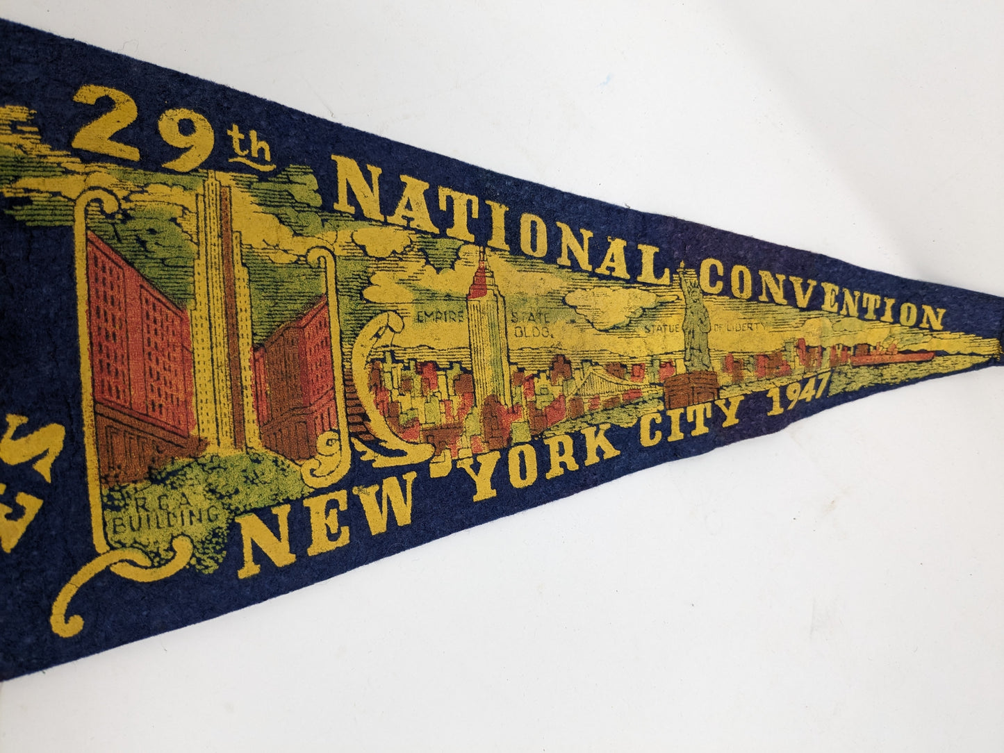 ERN: Vintage American Legion Pennant