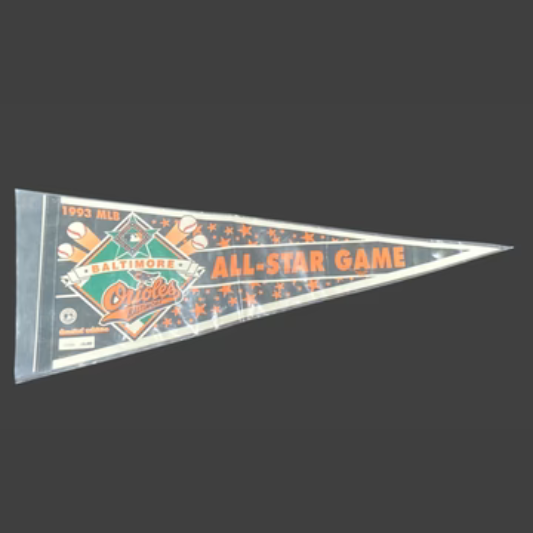Vintage 1993 MLB All Star Game Pennant