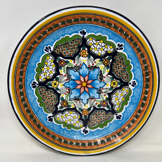 Ceramic bowl, Mexico, Hernandez, 15”