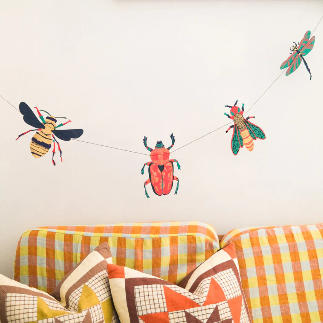 East End Press: Insects Sewn Garland