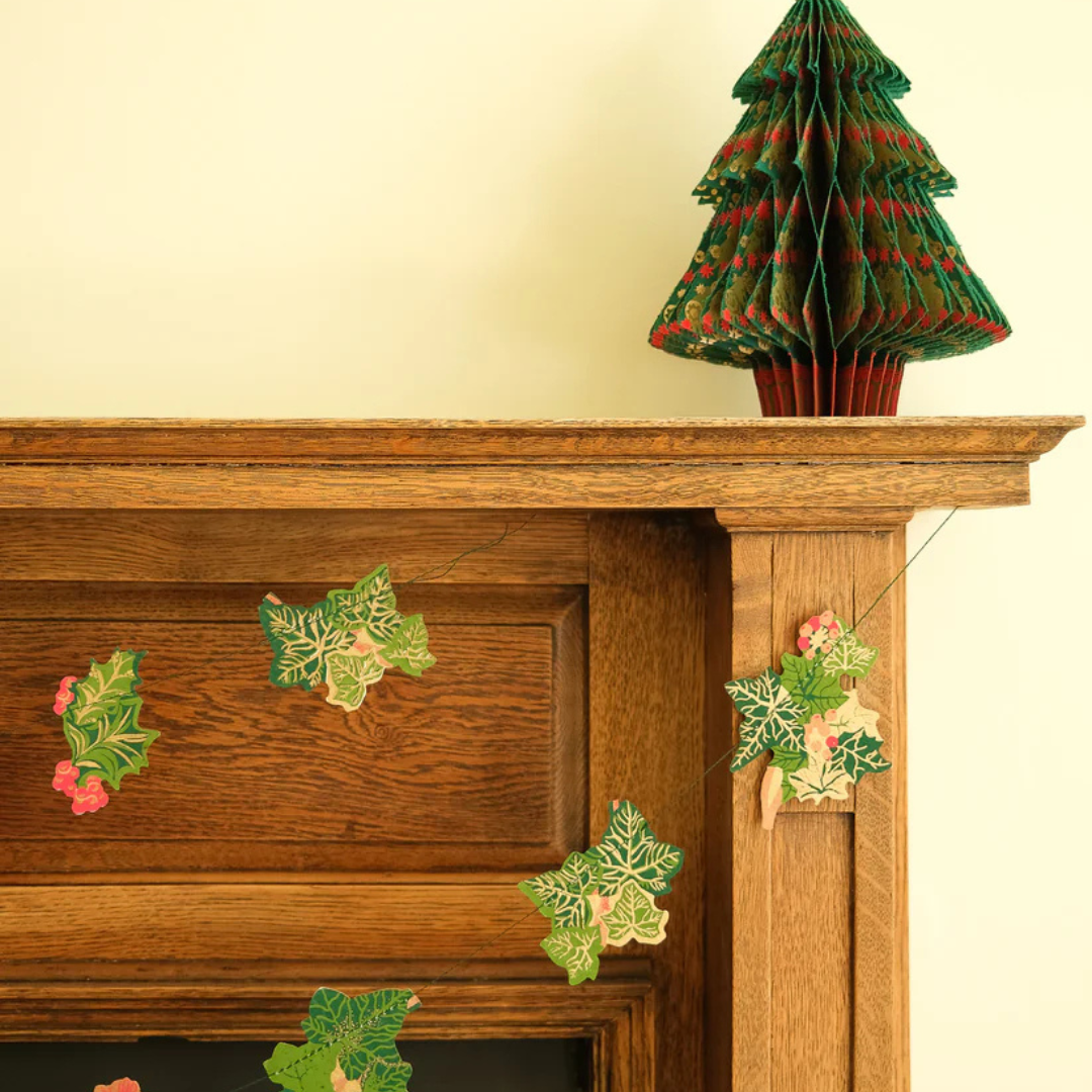 East End Press: Holly and Ivy Sewn Garland