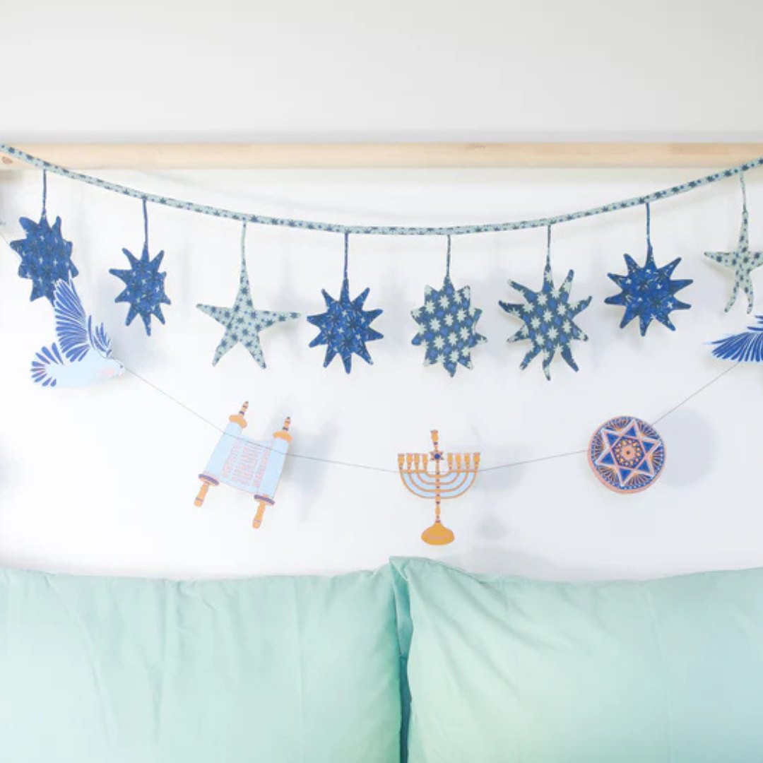 East End Press: Hanukkah Sewn Garland