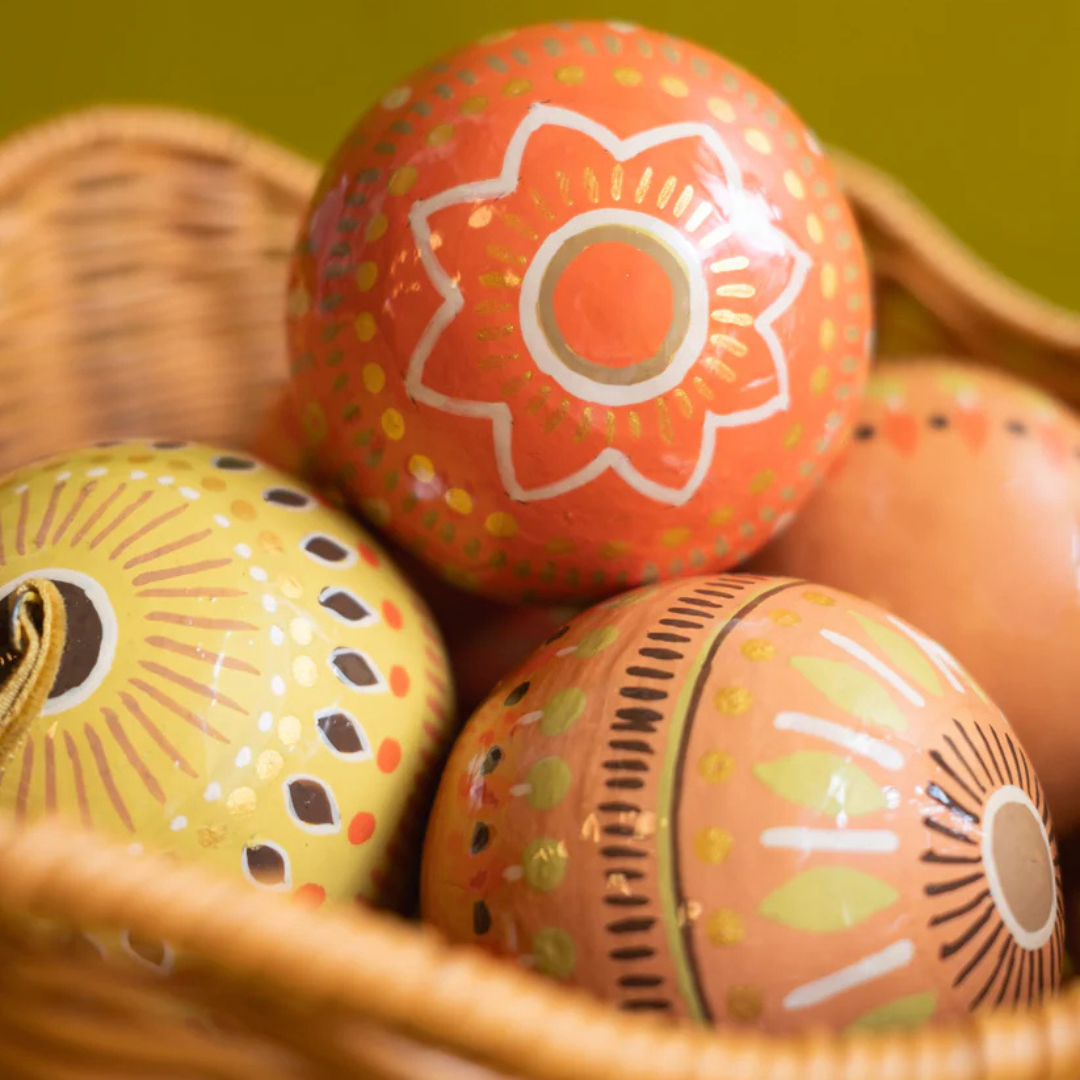 East End Press: Yuletide Gold Bauble Bag