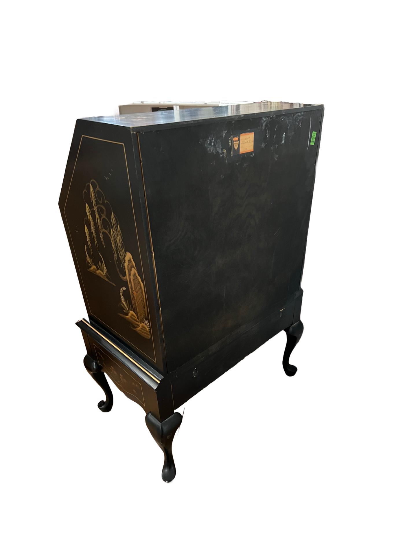 Desk, Secretary, Vintage Maddox Chinoiserie