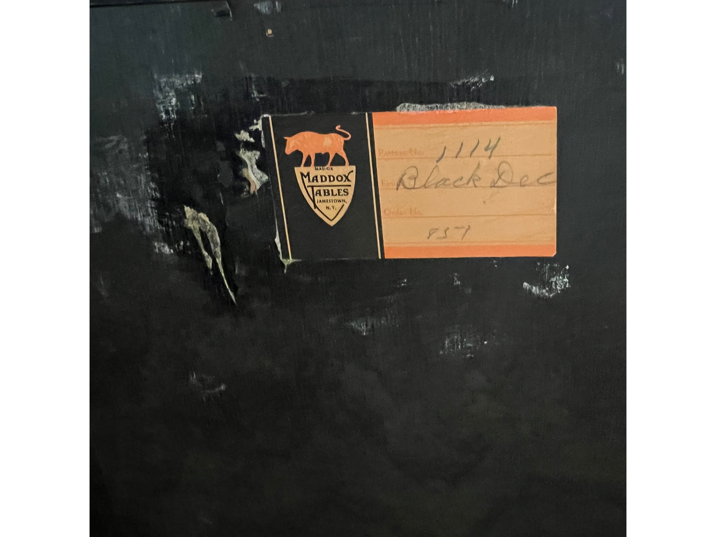 Desk, Secretary, Vintage Maddox Chinoiserie