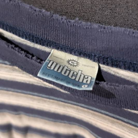 Vintage 90's Gotcha Striped Tee