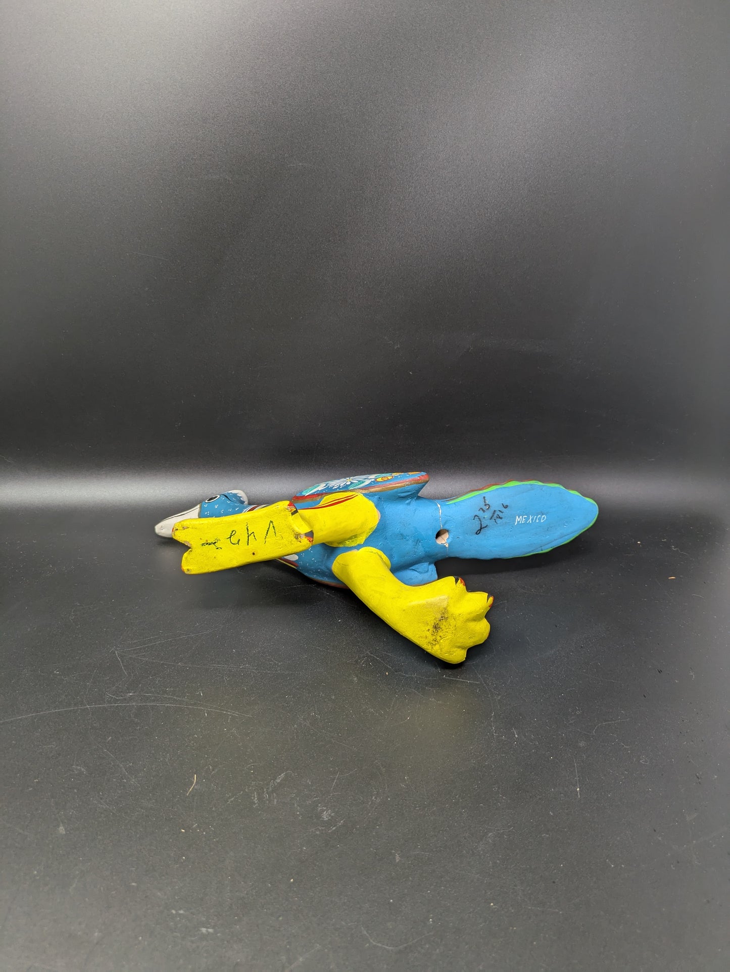 Mexican Talavera Roadrunner Bird Statue