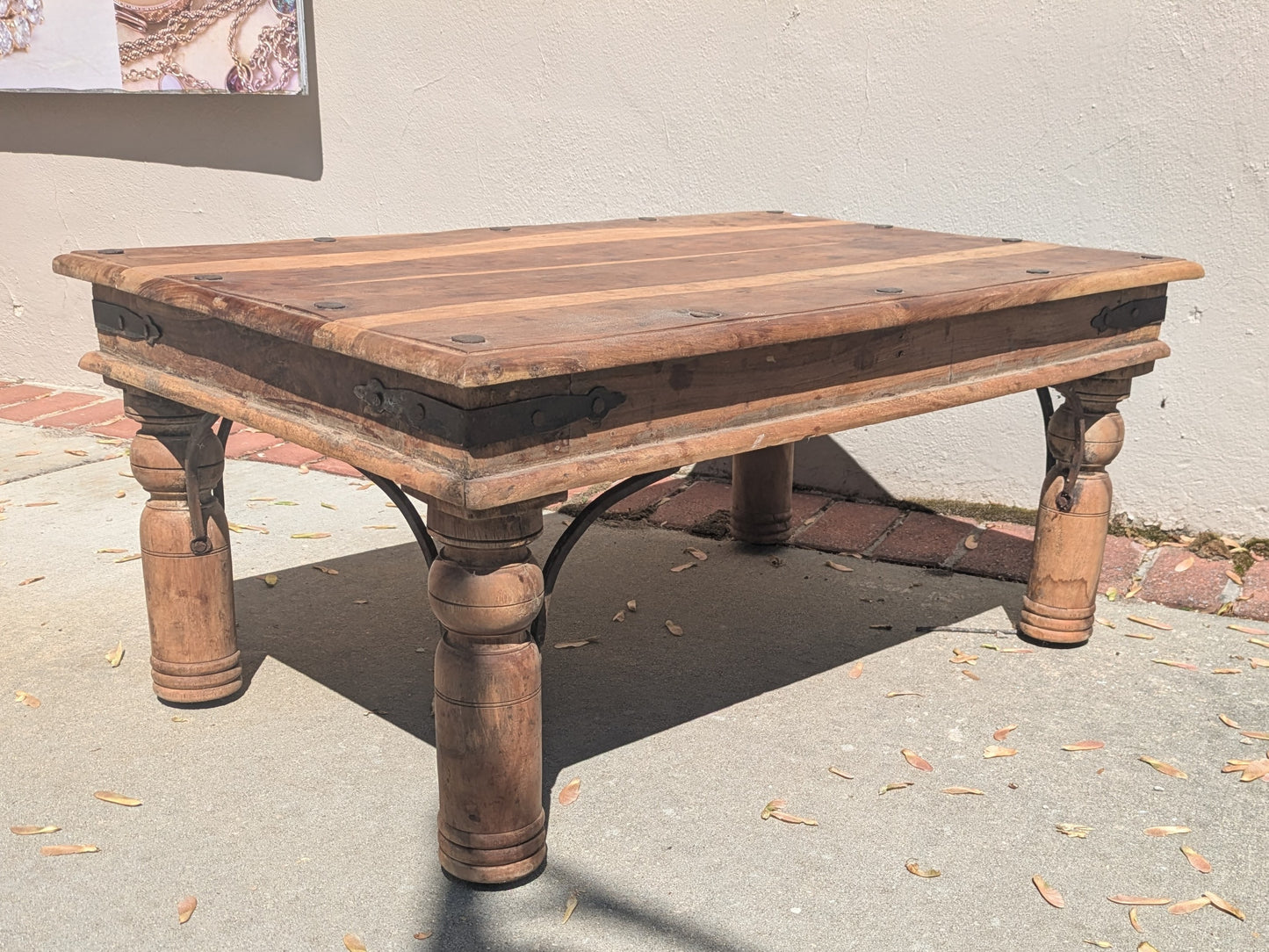 Antique Solid Wood Coffee Table