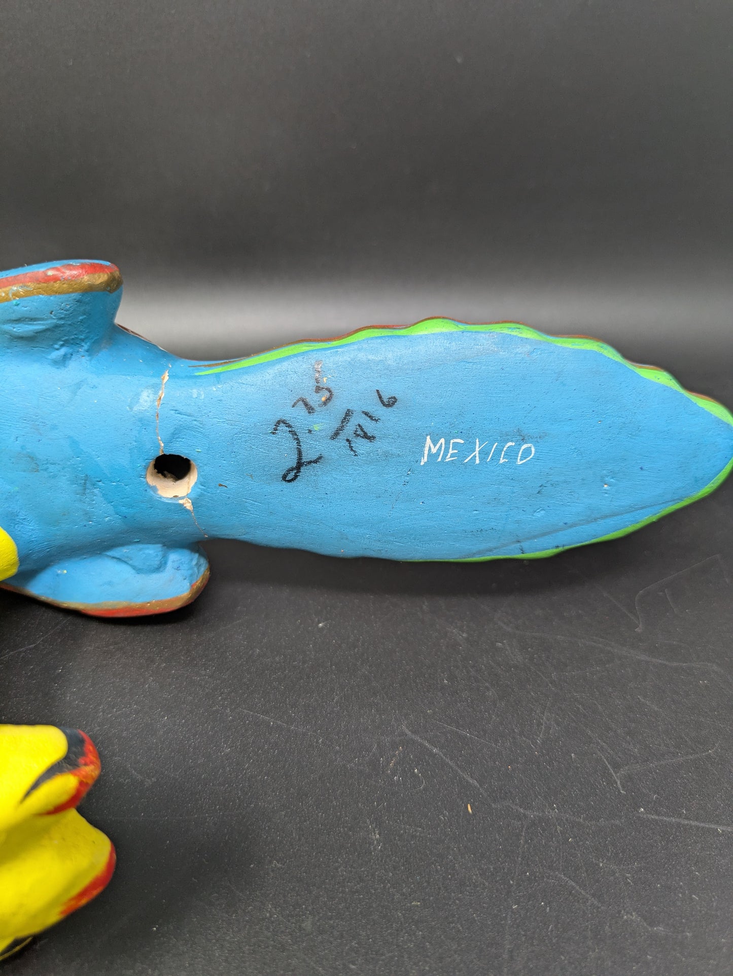 Mexican Talavera Roadrunner Bird Statue