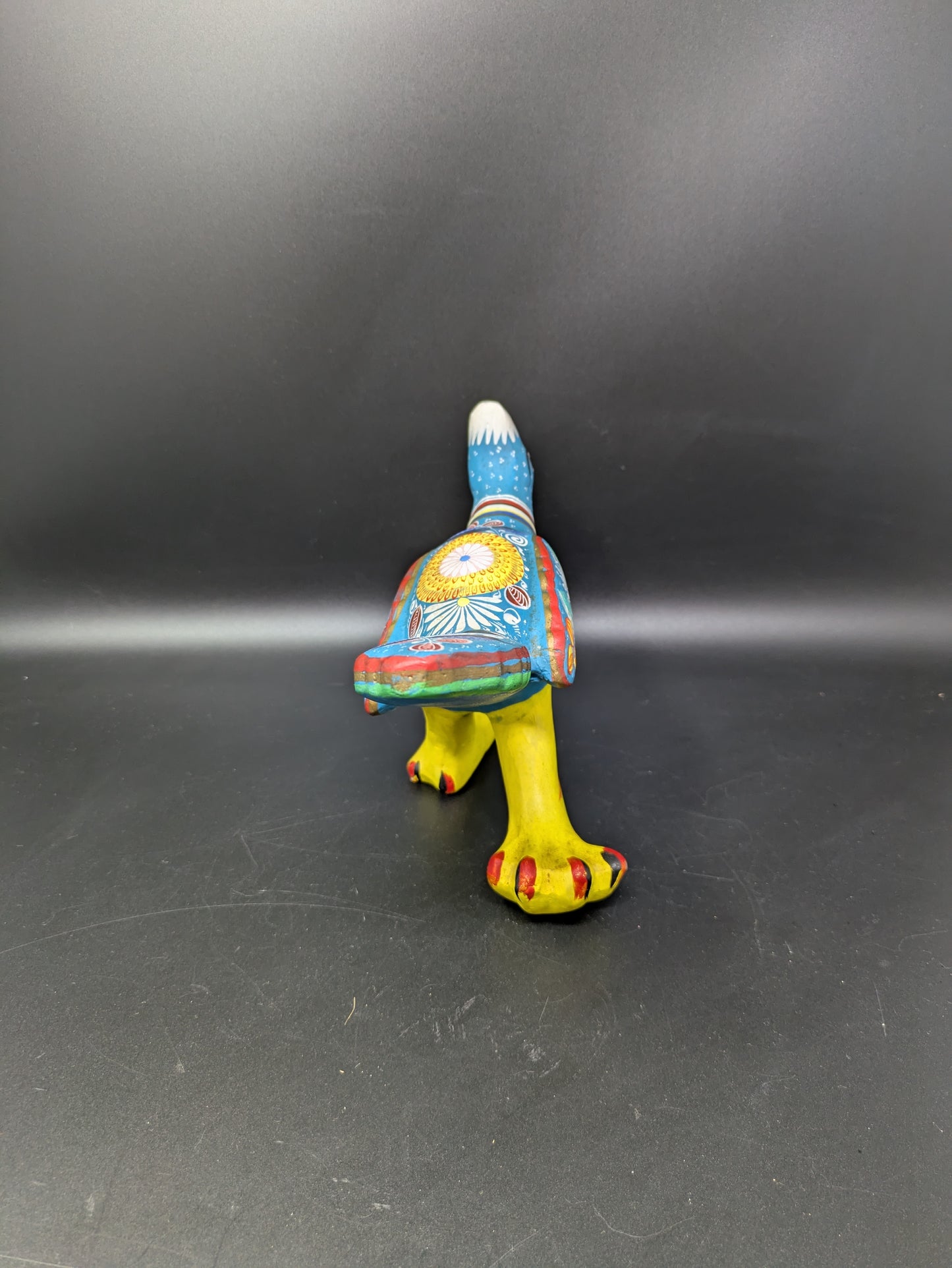 Mexican Talavera Roadrunner Bird Statue