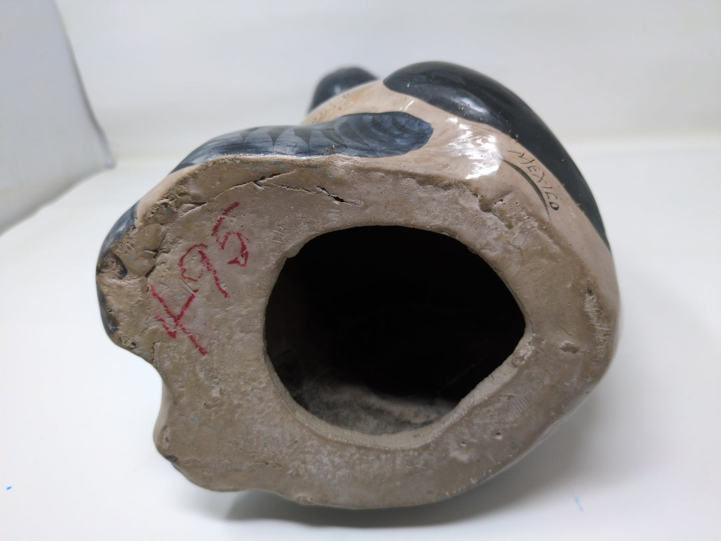 Tonala Mexican Cat Statue